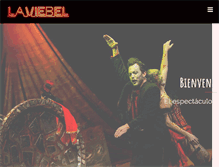 Tablet Screenshot of laviebel.com